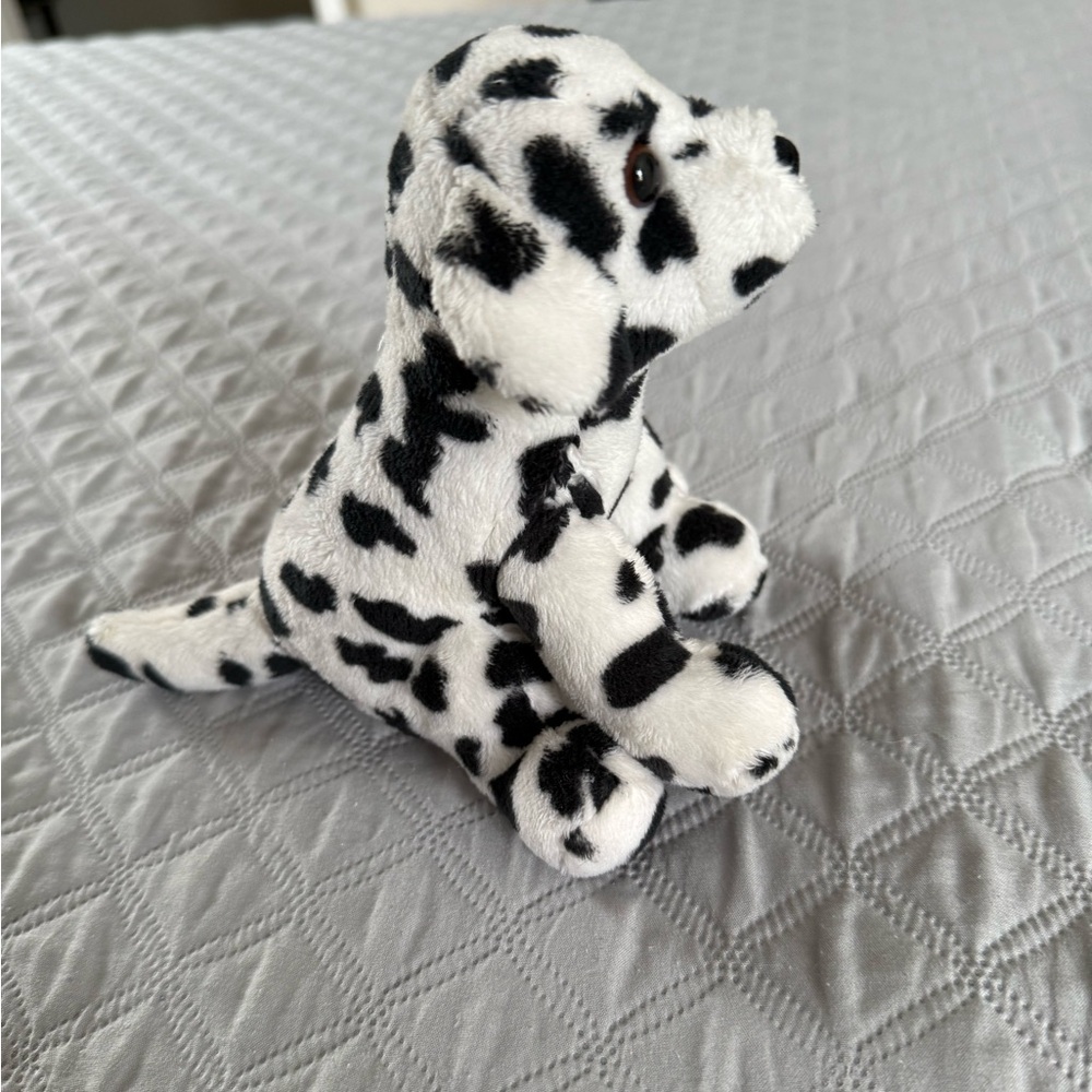 Black and White Dalmatian Plush Toy